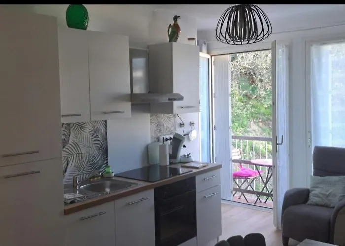 Sophie Dispo Des Le 14 Juin Jusqu'au 20 Aout Et Novembre 50m Des Cures Avec Son Coin Nuit Cosy Petit Balcon Vue Degagee Wifi Place Parking Ascenseur